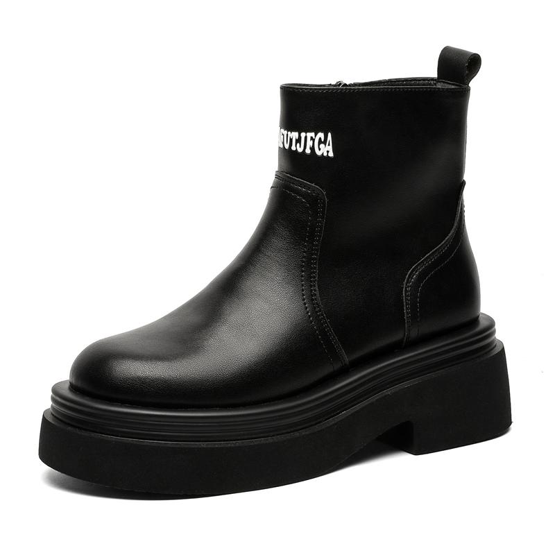 FAPAI Высокие ботинки унисекс черные на платформе, цвет Black Height Increasing (Women's)
FAPAI Высокие ботинки унисекс черные на платформе, цвет Black Height Increasing (Women's)