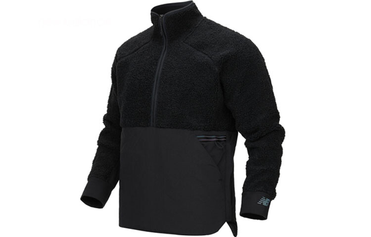 Мужская бархатная куртка New Balance, Черный 
Мужская бархатная куртка New Balance, Черный