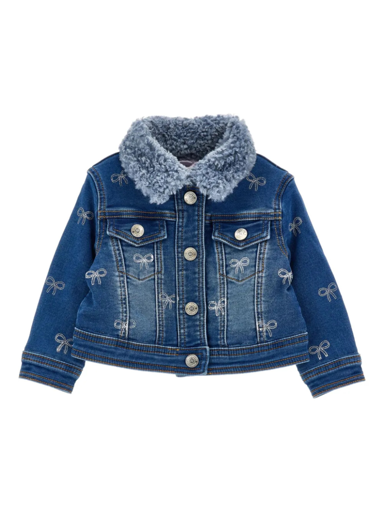 Monnalisa джинсовая куртка, синий
Monnalisa джинсовая куртка, синий