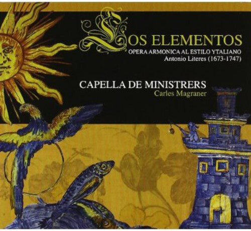 CD диск Literes / Monar / Llorens / Capella De Minstrers: Elementos
CD диск Literes / Monar / Llorens / Capella De Minstrers: Elementos