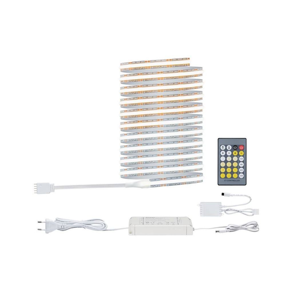Paulmann MaxLED 500 Full-Line COB Lightstrip, настраиваемая белая в серебристом цвете, 15 Вт, 1800 лм, стартовый набор, серебро
Paulmann MaxLED 500 Full-Line COB Lightstrip, настраиваемая белая в серебристом цвете, 15 Вт, 1800 лм, стартовый набор, серебро