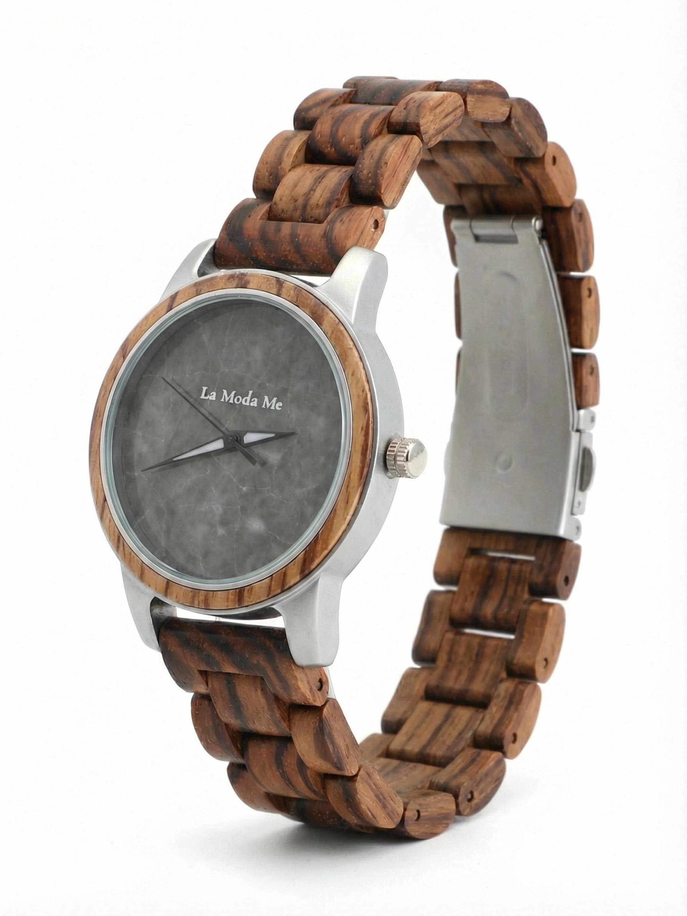 La Moda Me Часы Analog 'Horizon - Eco-Friendly Walnut Wooden Timepiece' в цвете Auburn
La Moda Me Часы Analog 'Horizon - Eco-Friendly Walnut Wooden Timepiece' в цвете Auburn