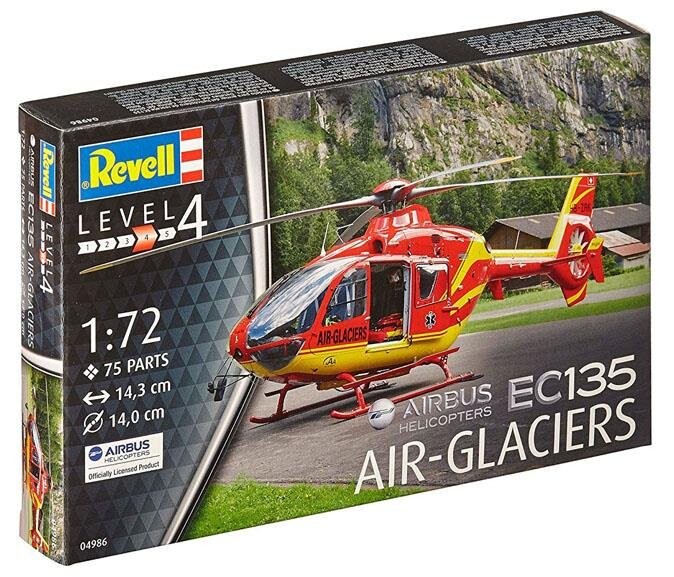 Revell, Set EC 135 Air-Glaciers, Набор для моделирования, 12+
Revell, Set EC 135 Air-Glaciers, Набор для моделирования, 12+