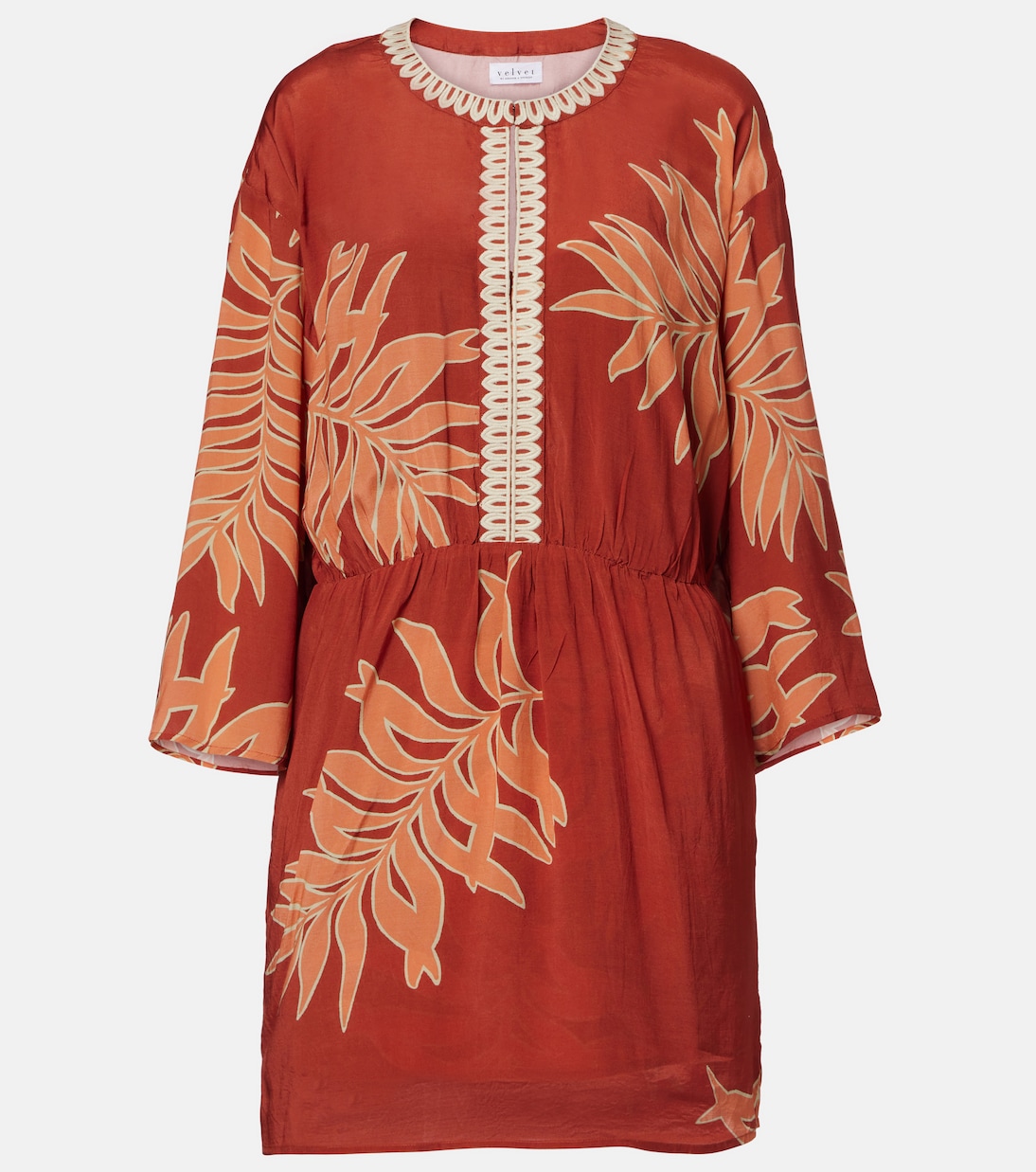 Феба мини-платье с вышивкой и принтом Velvet, Cedar
Феба мини-платье с вышивкой и принтом Velvet, Cedar