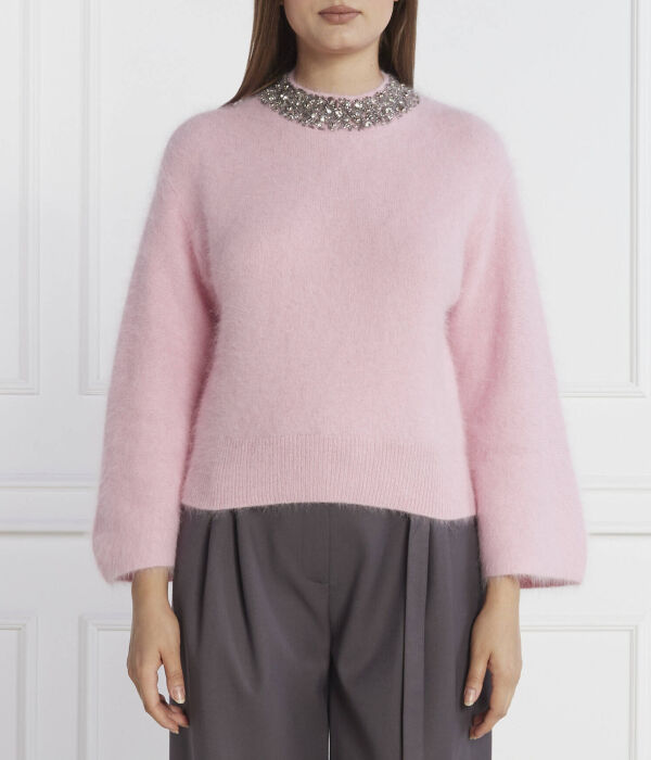 Шерстяной свитер Regular fit Liu Jo, розовый
Шерстяной свитер Regular fit Liu Jo, розовый