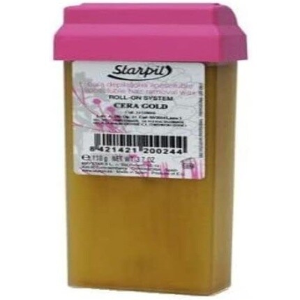 Gold Wax Starpil в рулонах в картриджах 110г
Gold Wax Starpil в рулонах в картриджах 110г