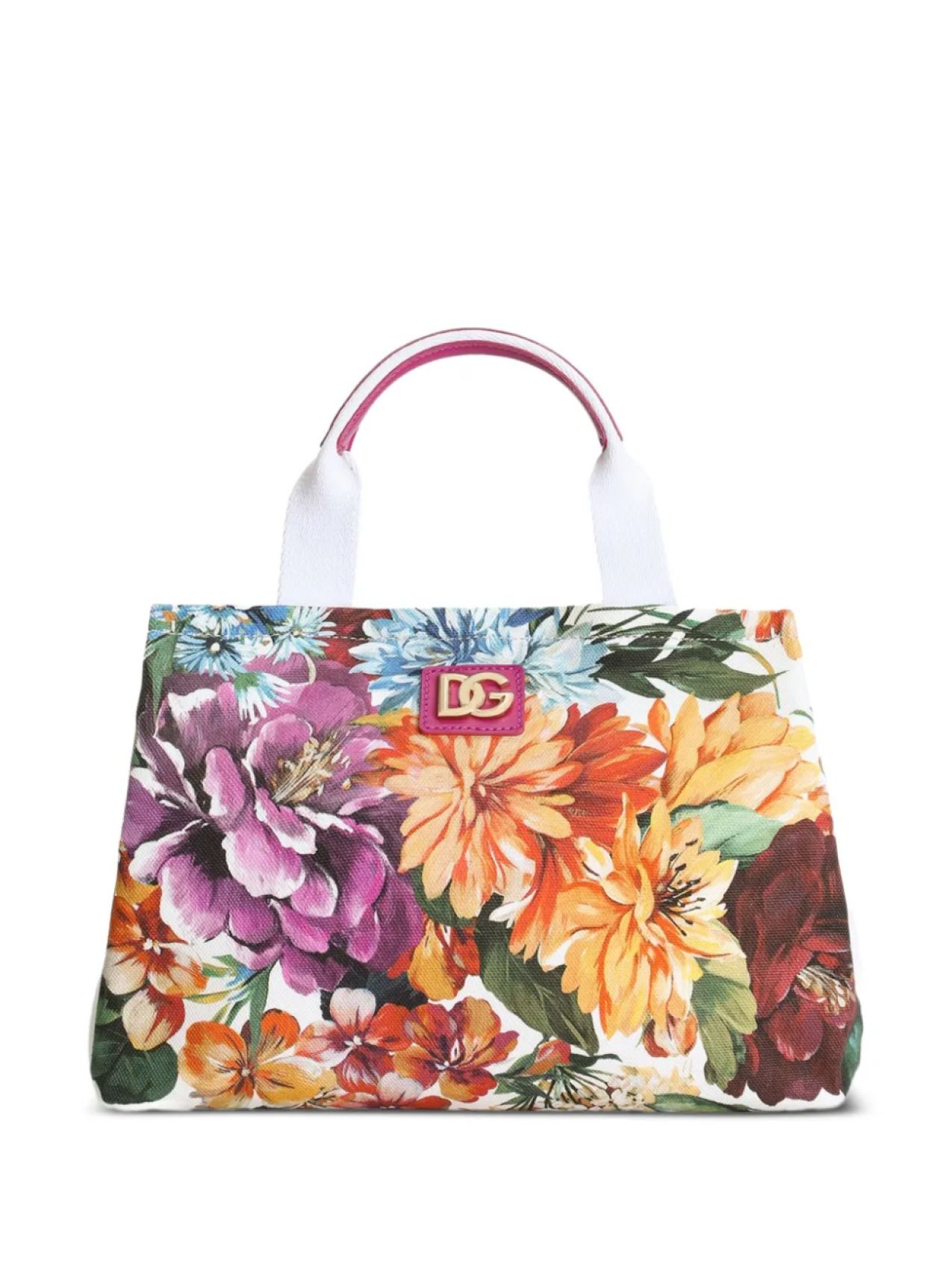 Dolce & Gabbana Kids сумка на плечо с цветочным принтом, белый 
Dolce & Gabbana Kids сумка на плечо с цветочным принтом, белый