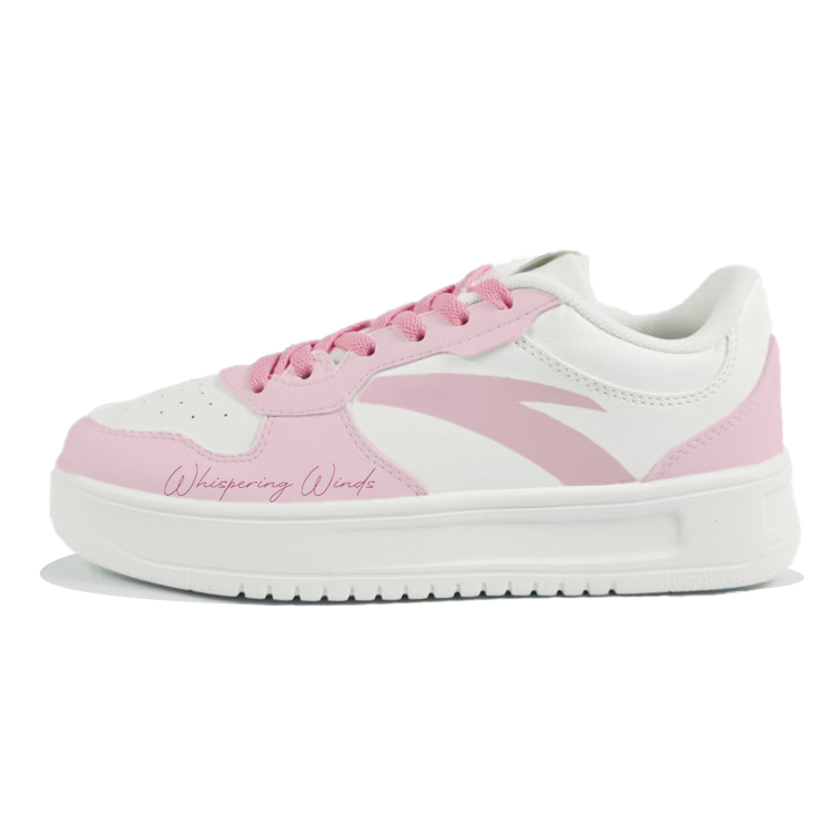 ANTA Кроссовки для скейтбординга Life Collection с противоскользящим покрытием, износостойкие, мужские, белые, розовые
ANTA Кроссовки для скейтбординга Life Collection с противоскользящим покрытием, износостойкие, мужские, белые, розовые