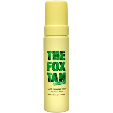 The Fox Tan Rapid Banana Whip 200 мл Натуральный лосьон для загара и ускоритель загара
The Fox Tan Rapid Banana Whip 200 мл Натуральный лосьон для загара и ускоритель загара