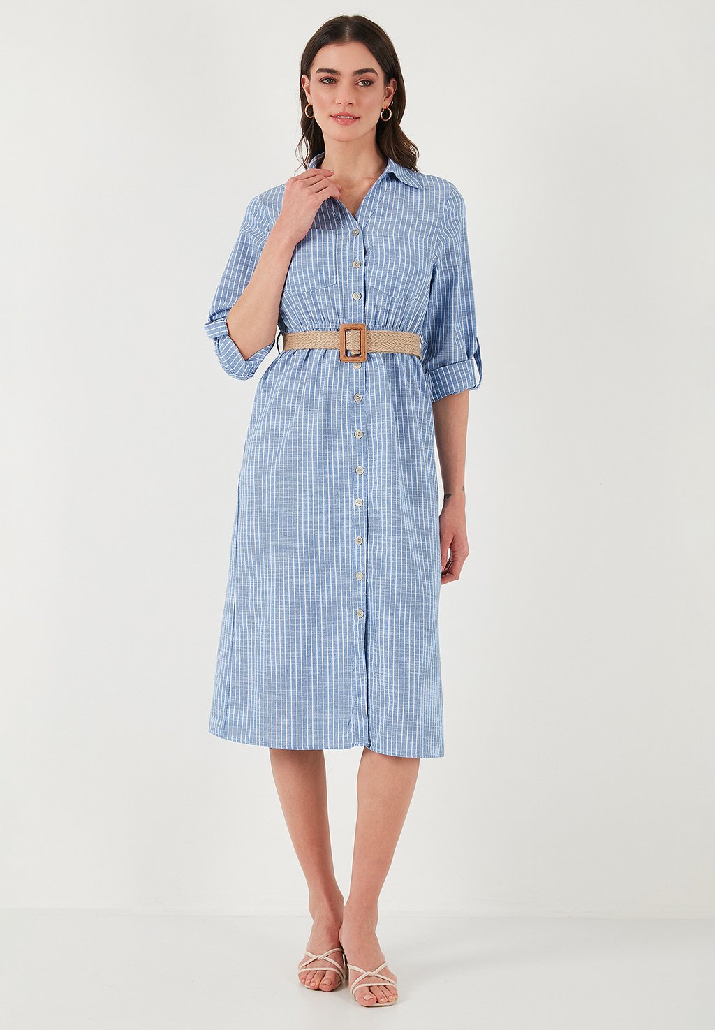 Платье-рубашка REGULAR FIT LELA, синий
Платье-рубашка REGULAR FIT LELA, синий