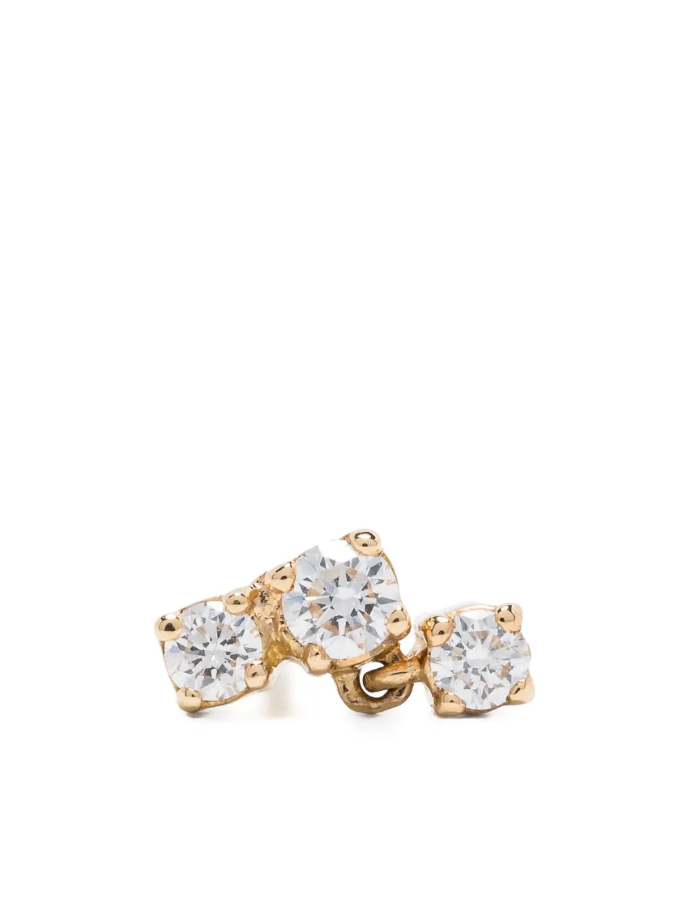 Серьга-гвоздик Three Drops из желтого золота с бриллиантами Kimaï, золотой
Серьга-гвоздик Three Drops из желтого золота с бриллиантами Kimaï, золотой