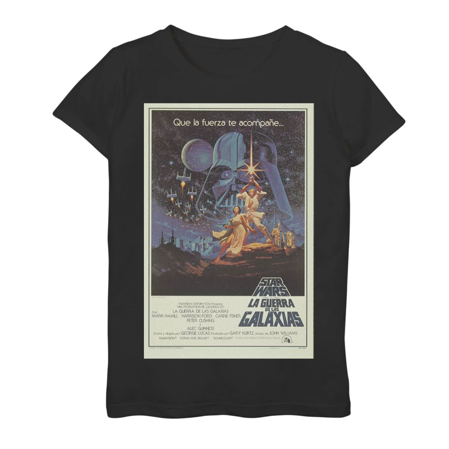Футболка с постером фильма «Ла Герра де лас Галаксия» для девочек 7–16 лет Licensed Character
Футболка с постером фильма «Ла Герра де лас Галаксия» для девочек 7–16 лет Licensed Character