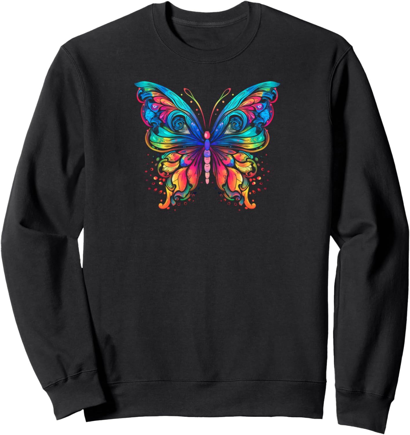 Толстовка с рисунком бабочки Butterfly Apparel, черный
Толстовка с рисунком бабочки Butterfly Apparel, черный