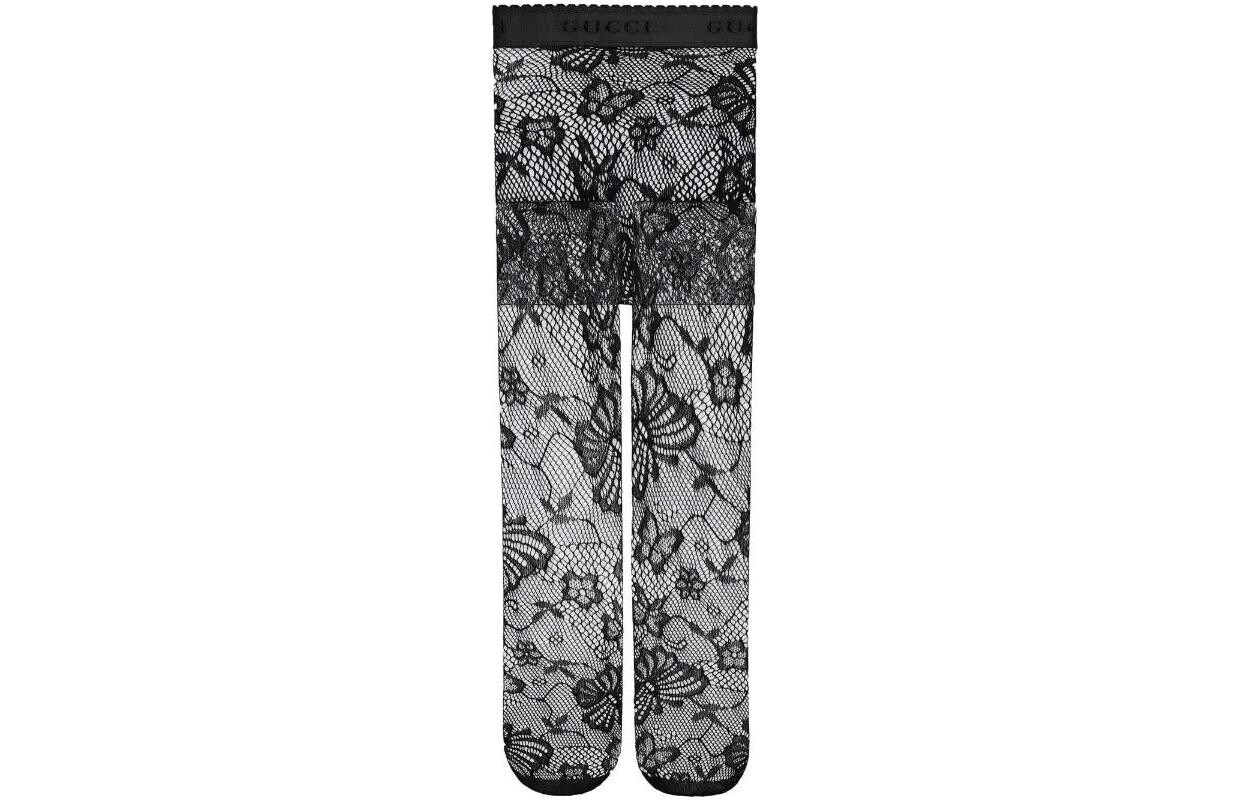 Колготки женские Gucci кружевные, черный
Колготки женские Gucci кружевные, черный