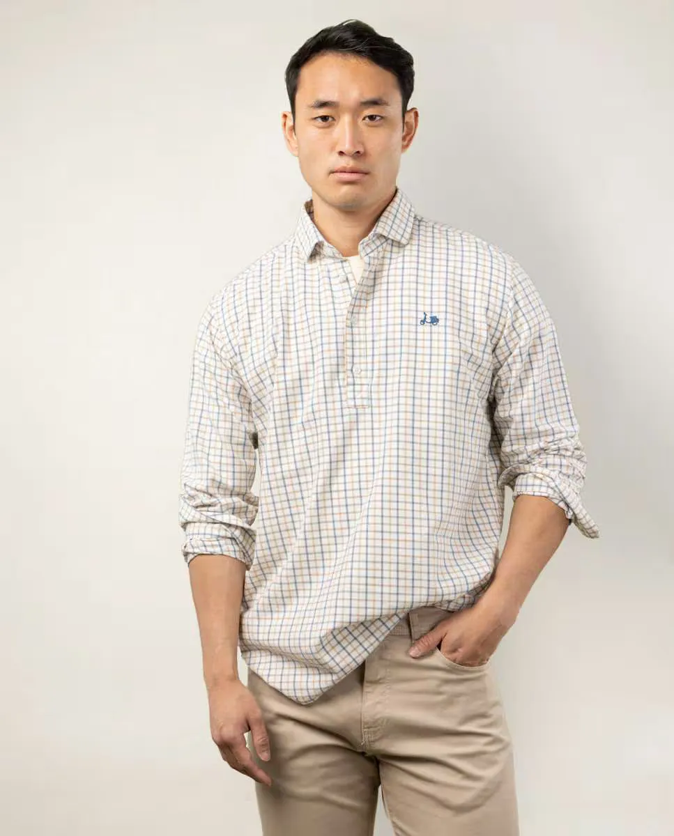 Мужская рубашка классического кроя в клетку синего цвета Scotta 1985, синий
Мужская рубашка классического кроя в клетку синего цвета Scotta 1985, синий