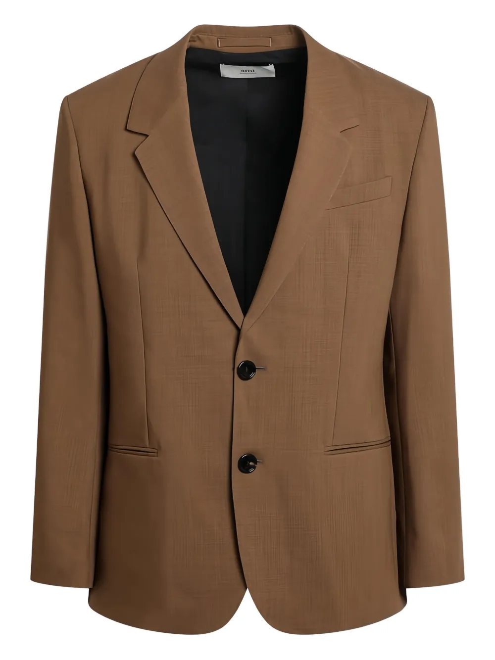 Однобортный пиджак Ami Paris, коричневый
Однобортный пиджак Ami Paris, коричневый