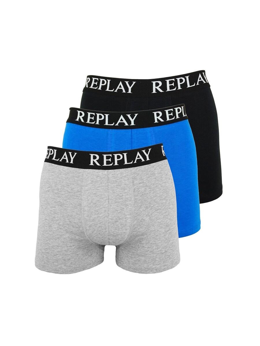 Трусы REPLAY Boxer shorts, цвет blue/mottled grey/black
Трусы REPLAY Boxer shorts, цвет blue/mottled grey/black