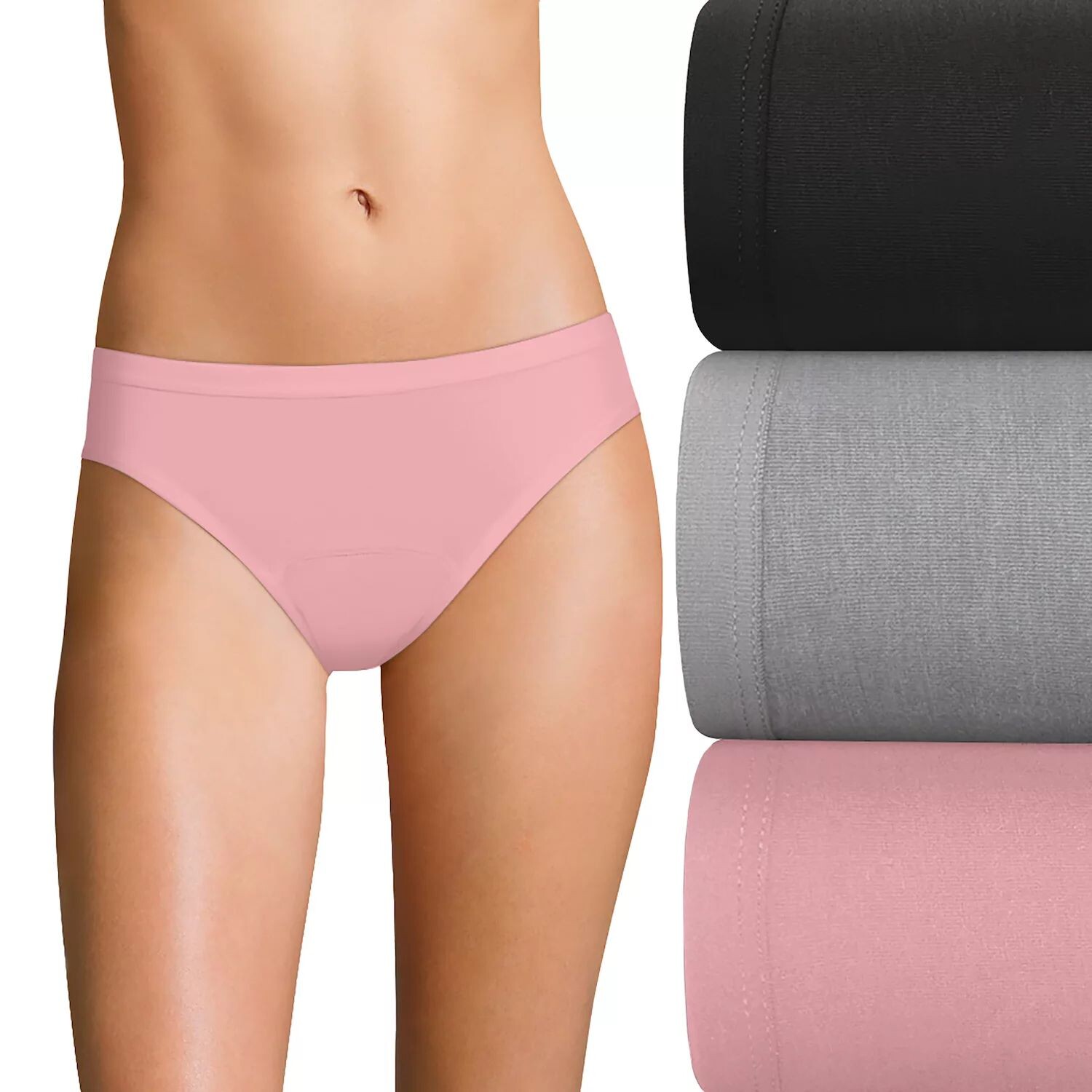 Женские трусы-бикини Hanes Ultimate Comfort, Period. из 3 частей с умеренной утечкой 42FDM3 Hanes 
Женские трусы-бикини Hanes Ultimate Comfort, Period. из 3 частей с умеренной утечкой 42FDM3 Hanes