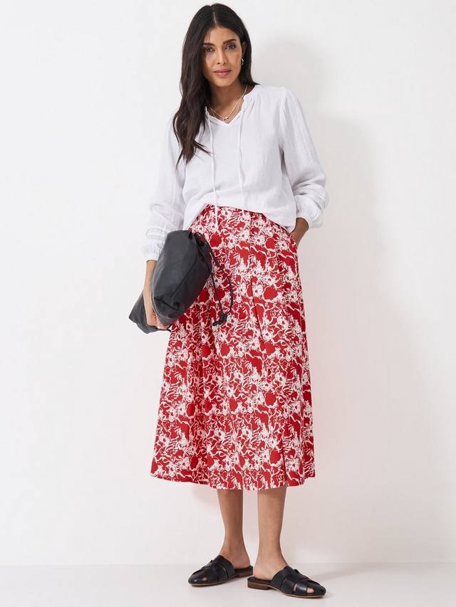 Цветочная юбка Gabby Crew Clothing, Red/White
Цветочная юбка Gabby Crew Clothing, Red/White