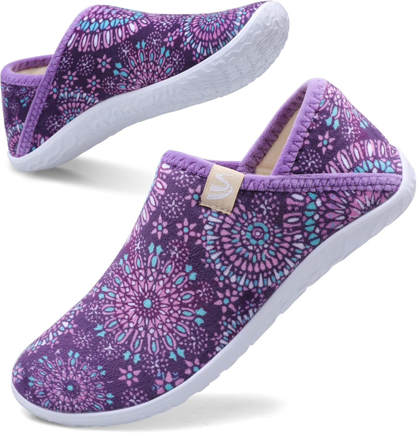 Домашние тапочки Spesoul Fuzzy House для женщин и мужчин, закрытая задняя часть, легкие, с мягкой искусственной меховой подкладкой, тапочки-носки для дома, спальни, офиса, йоги и прогулок на улице, фиолетовый
Домашние тапочки Spesoul Fuzzy House для женщин и мужчин, закрытая задняя часть, легкие, с мягкой искусственной меховой подкладкой, тапочки-носки для дома, спальни, офиса, йоги и прогулок на улице, фиолетовый