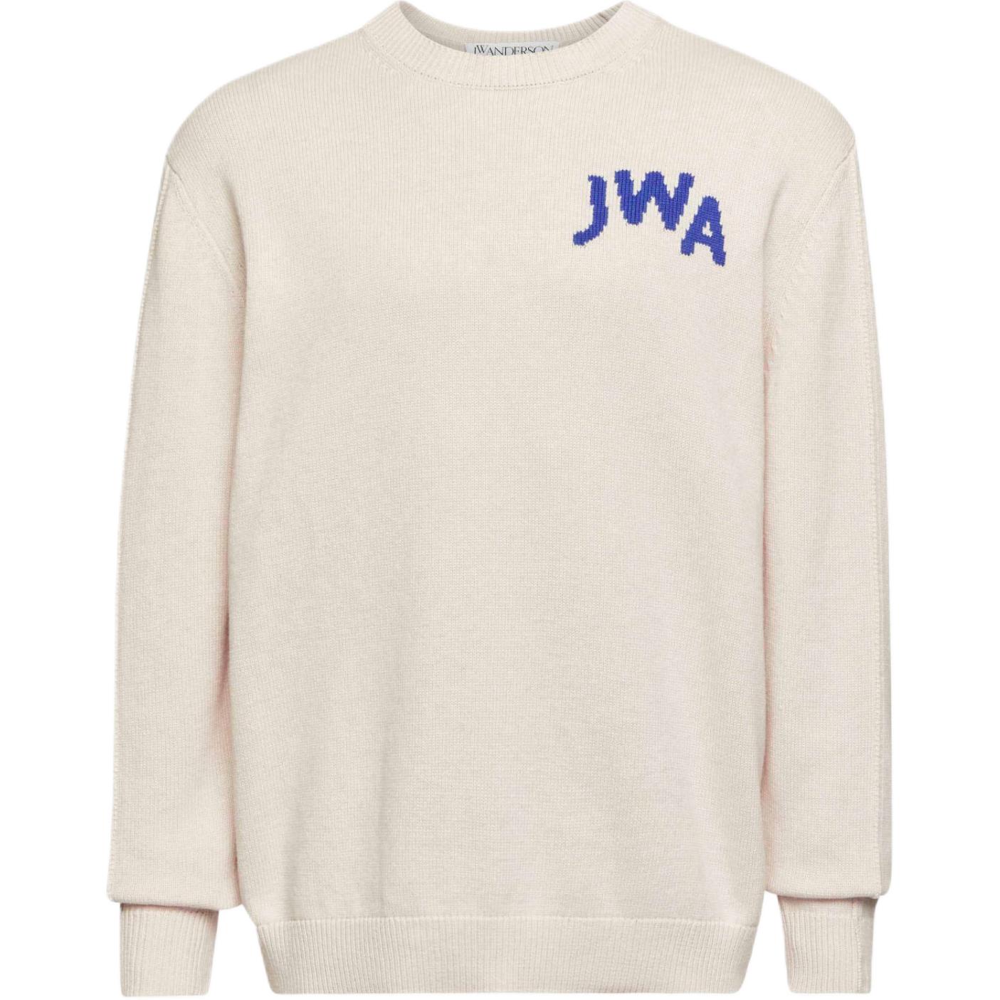 Джемпер с интарсией логотипа JW Anderson, Blush
Джемпер с интарсией логотипа JW Anderson, Blush