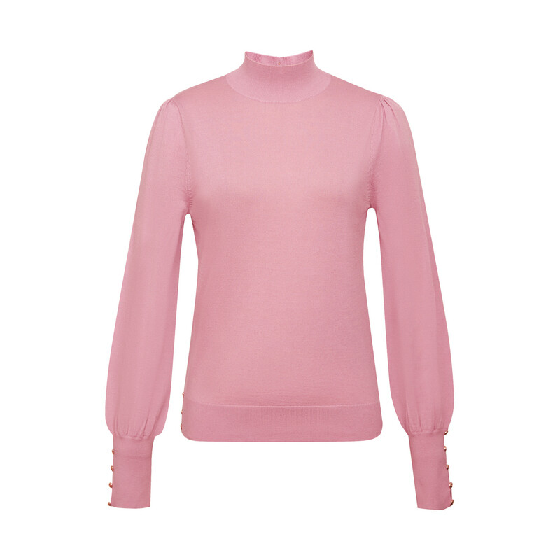 Женский шерстяной свитер Deep Breath со средним высоким воротником и пышными рукавами, овес
Женский шерстяной свитер Deep Breath со средним высоким воротником и пышными рукавами, овес