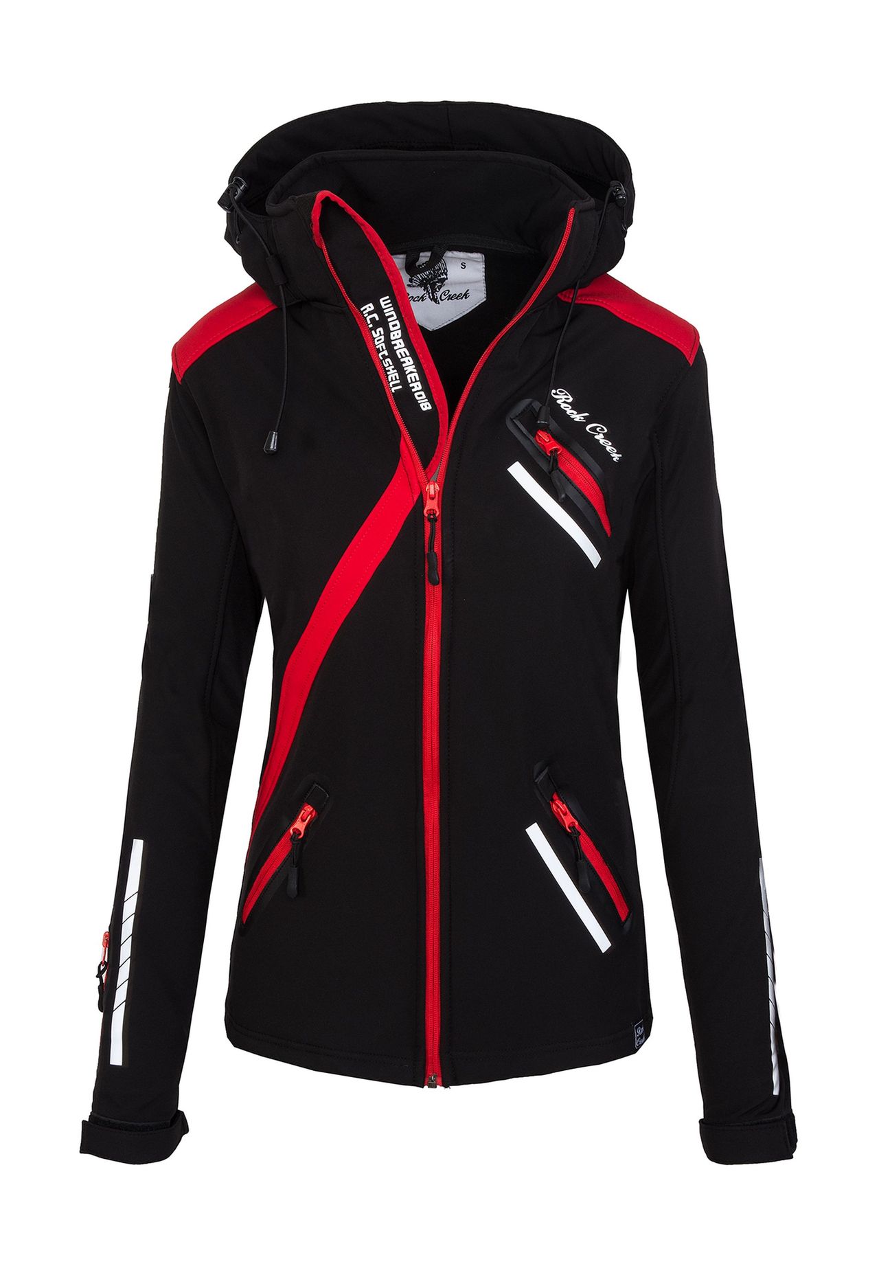 Куртка софтшелл, куртка стандартного кроя Rock Creek, черный
Куртка софтшелл, куртка стандартного кроя Rock Creek, черный