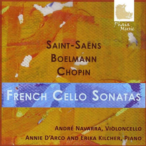CD диск Saint-Saens / Boelmann / Navarra / Kilcher: French Cello Sonatas
CD диск Saint-Saens / Boelmann / Navarra / Kilcher: French Cello Sonatas