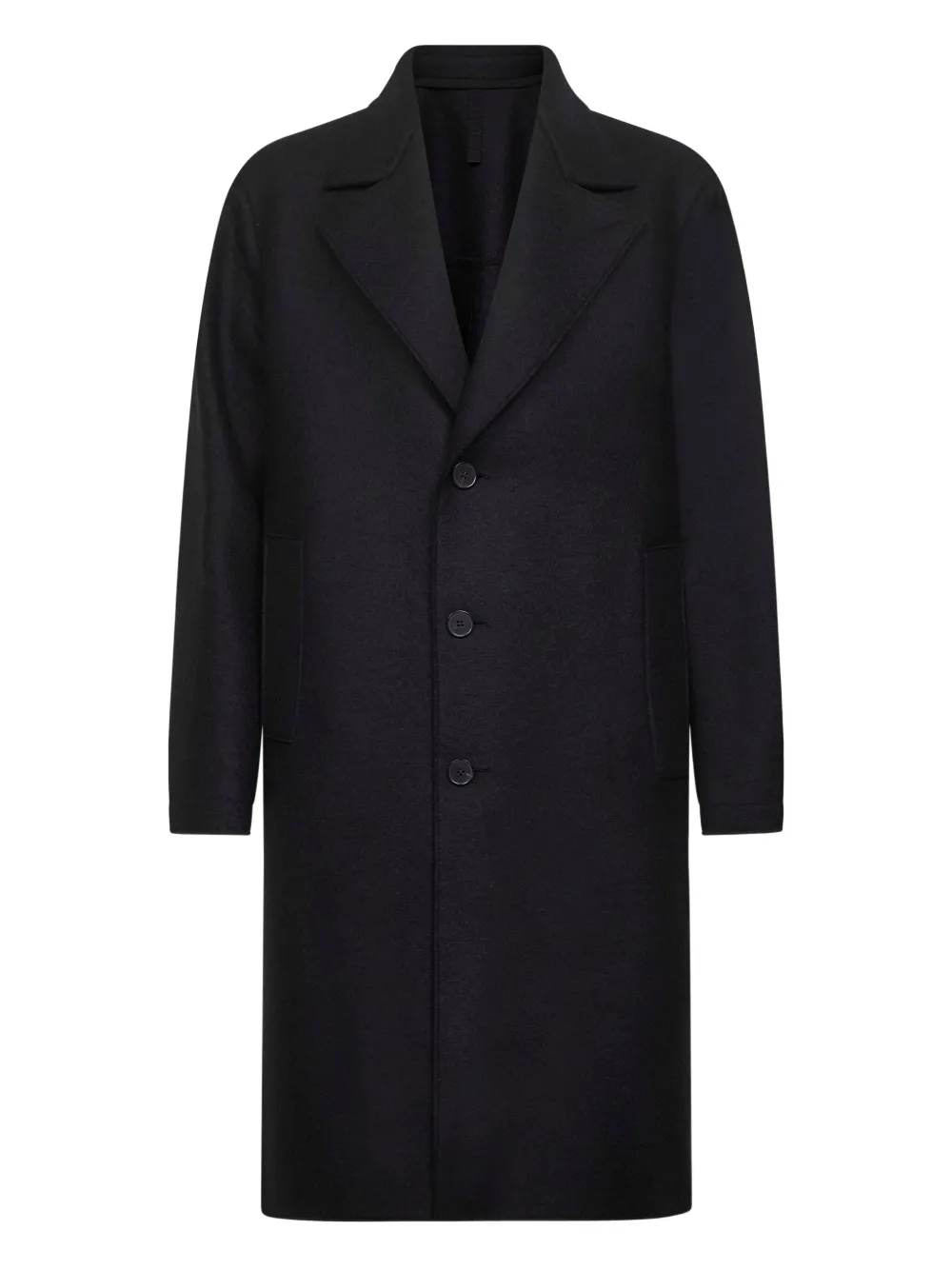Шерстяное пальто на пуговицах Harris Wharf London, черный
Шерстяное пальто на пуговицах Harris Wharf London, черный