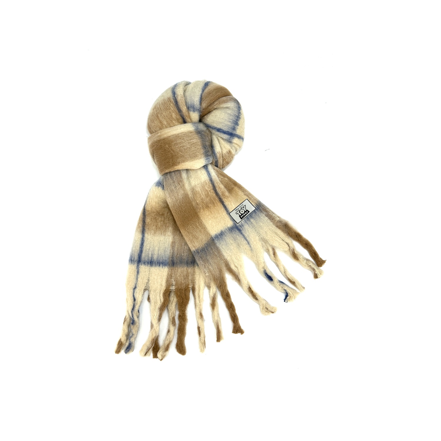 Disney Полиэстеровый вязаный шарф унисекс, Beige Brown Plaid
Disney Полиэстеровый вязаный шарф унисекс, Beige Brown Plaid