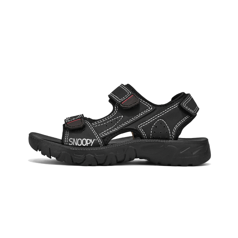 Детские сандалии с низкой подошвой, устойчивые к истиранию, дышащие и поддерживающие SNOOPY, черный
Детские сандалии с низкой подошвой, устойчивые к истиранию, дышащие и поддерживающие SNOOPY, черный