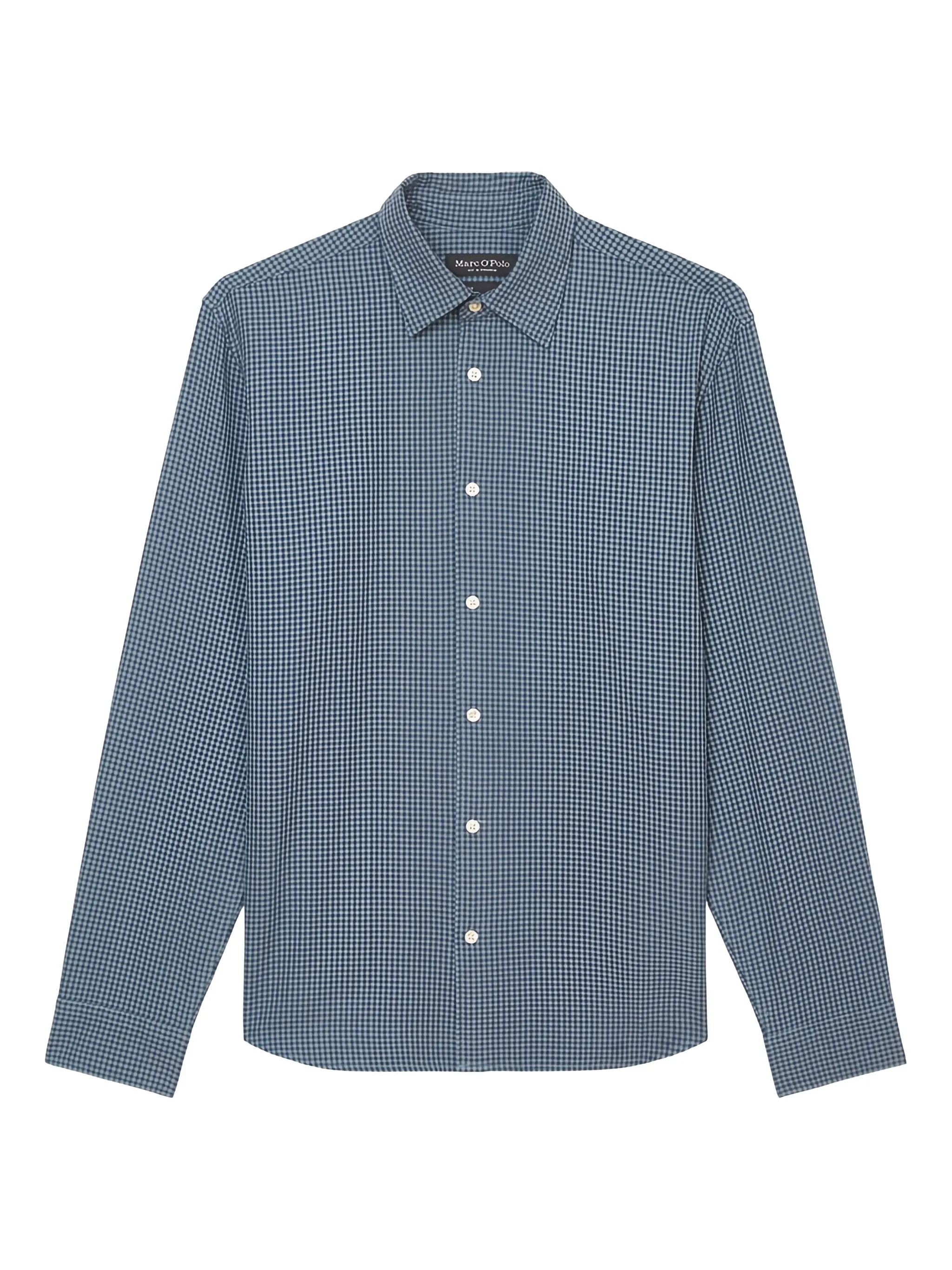 Клетчатая рубашка на пуговицах Marc O'Polo, синий
Клетчатая рубашка на пуговицах Marc O'Polo, синий