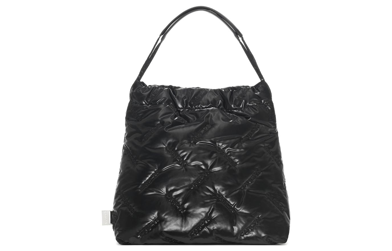 CARLYN Полиэстеровая женская сумка через плечо черная, Black
CARLYN Полиэстеровая женская сумка через плечо черная, Black