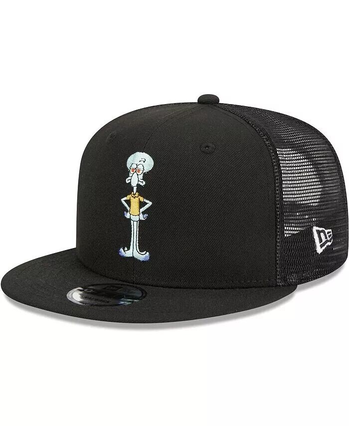 Мужская черная губка Боб Квадрат Брюки Squidward Mesh Trucker 9FIFTY Кепка Snapback New Era, черный
Мужская черная губка Боб Квадрат Брюки Squidward Mesh Trucker 9FIFTY Кепка Snapback New Era, черный