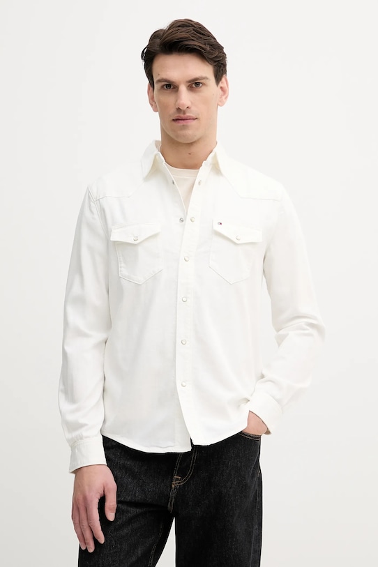 Джинсовая рубашка Tommy Hilfiger, бежевый
Джинсовая рубашка Tommy Hilfiger, бежевый