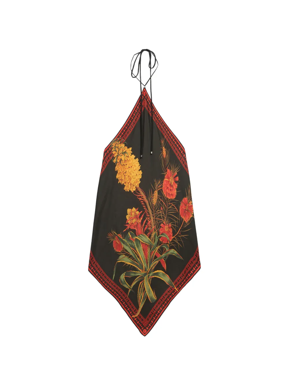 Топ из цветного твила BLUMARINE, черный
Топ из цветного твила BLUMARINE, черный