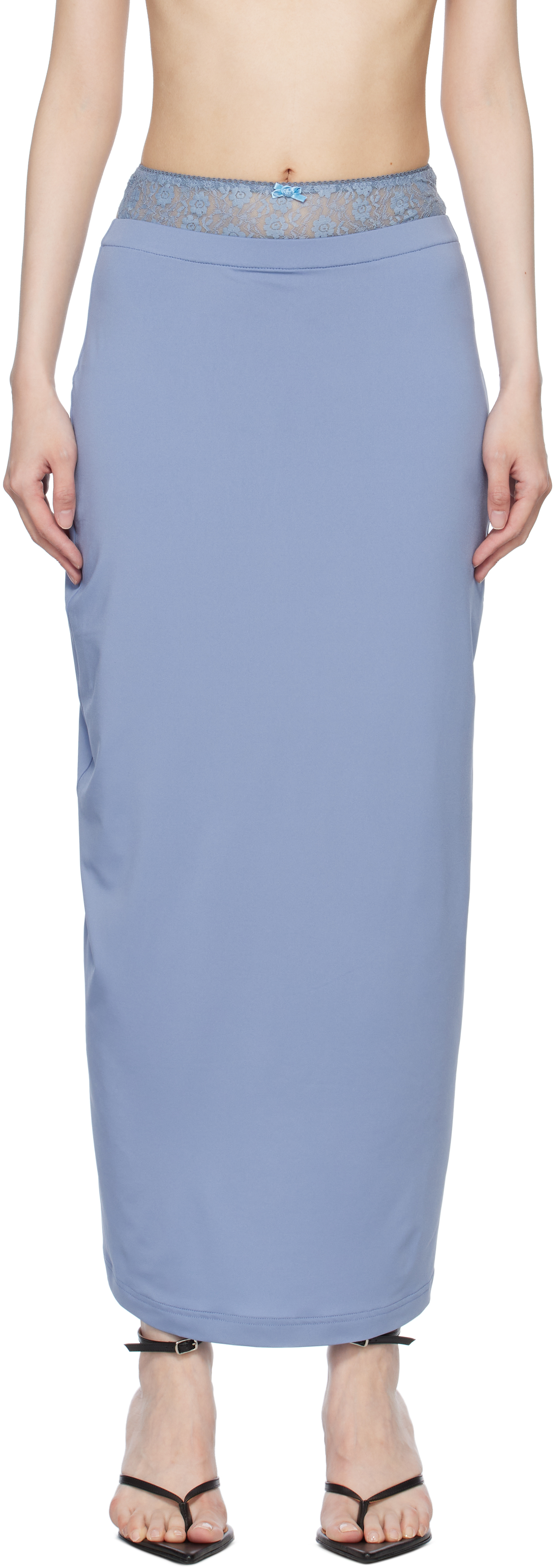 Юбка макси с кружевными слоями Pushbutton
Юбка макси с кружевными слоями Pushbutton