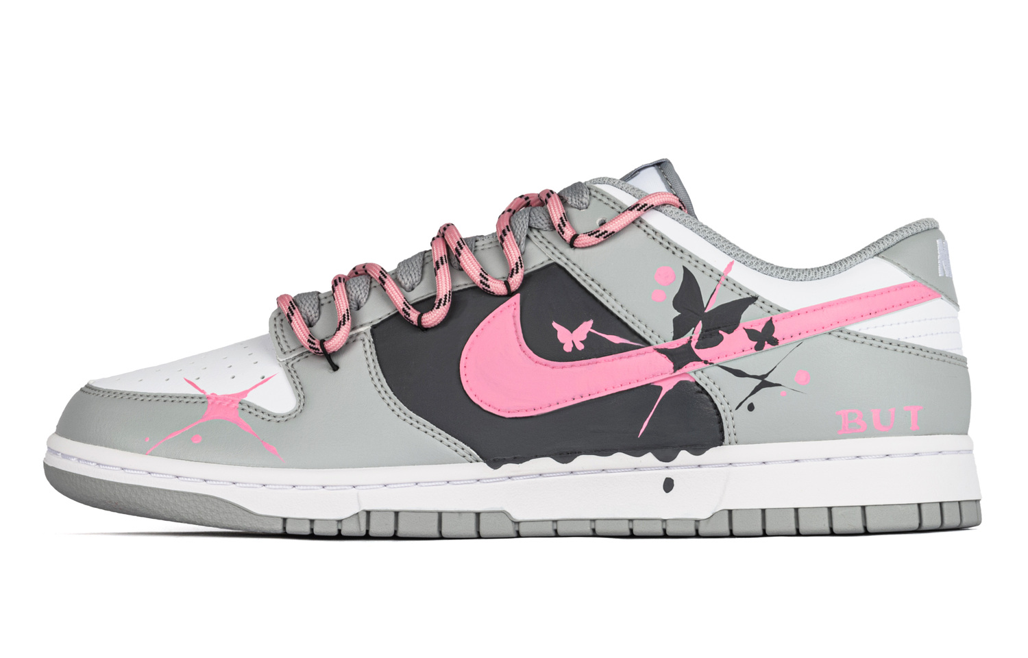 Дунки устойчивые к истиранию дышащие низкие скейтбордские кроссовки унисекс Nike, серый/розовый
Дунки устойчивые к истиранию дышащие низкие скейтбордские кроссовки унисекс Nike, серый/розовый