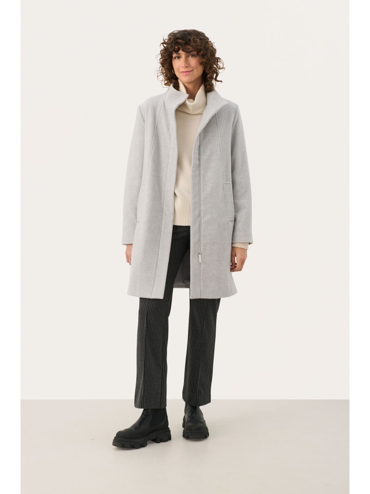 Зимняя куртка PART TWO, светло-серый меланж
Зимняя куртка PART TWO, светло-серый меланж