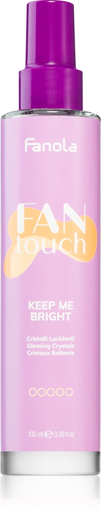 Спрей Fan Touch Keep Me Bright для блеска и мягкости волос Fanola, 100 мл
Спрей Fan Touch Keep Me Bright для блеска и мягкости волос Fanola, 100 мл