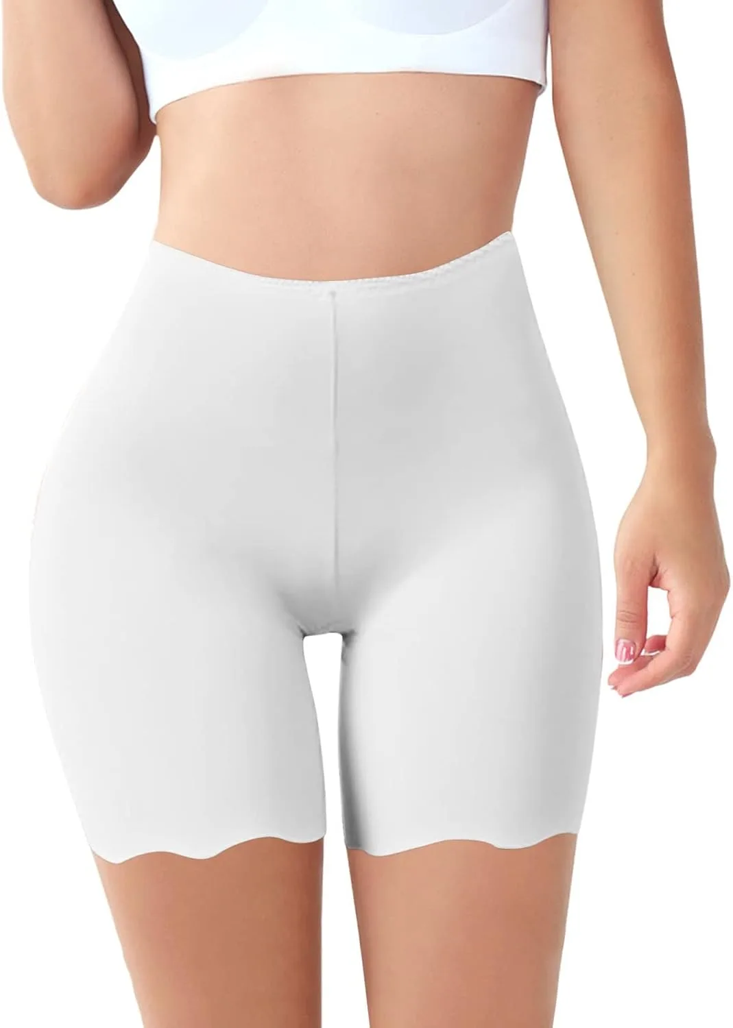 Женские шорты-слипы High Waist с кружевом ZHUER
Женские шорты-слипы High Waist с кружевом ZHUER