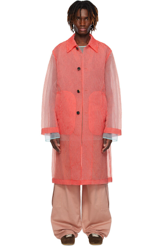 Пальто из розовой жатой органзы Dries Van Noten, Розовый, Пальто из розовой жатой органзы Dries Van Noten
Пальто из розовой жатой органзы Dries Van Noten, Розовый, Пальто из розовой жатой органзы Dries Van Noten