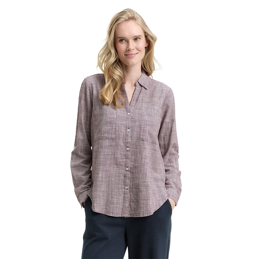 Блузка Tom Tailor With Slub Structure 1035247, серый
Блузка Tom Tailor With Slub Structure 1035247, серый