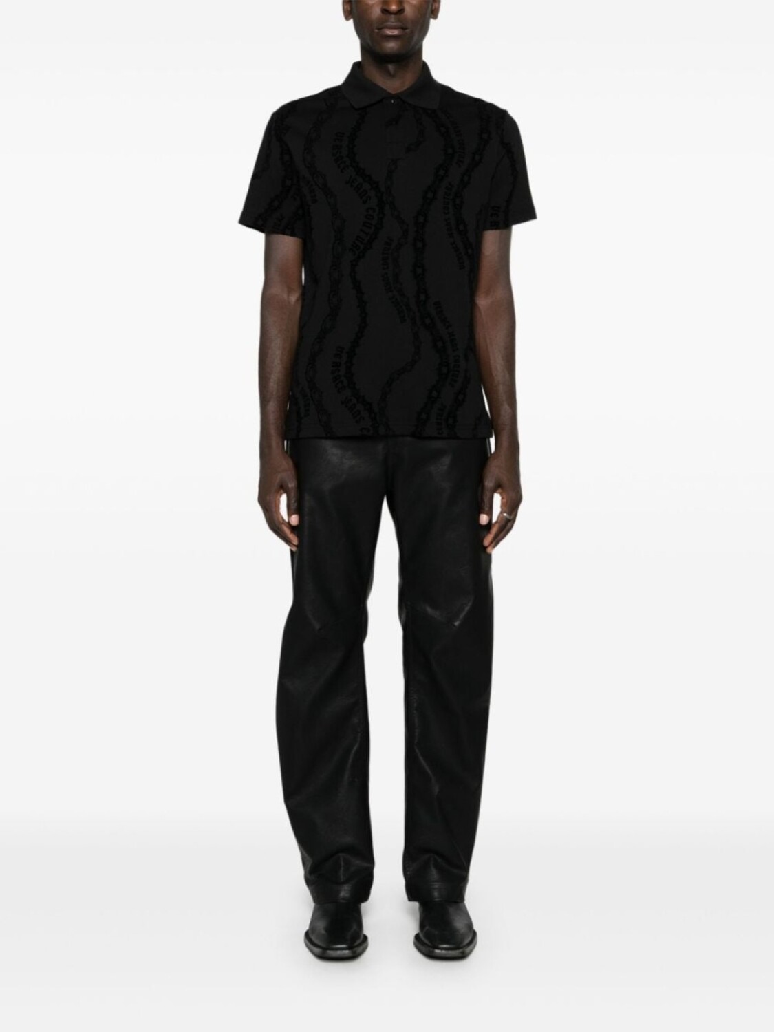 Versace Jeans Couture рубашка поло из джерси с принтом, черный
Versace Jeans Couture рубашка поло из джерси с принтом, черный