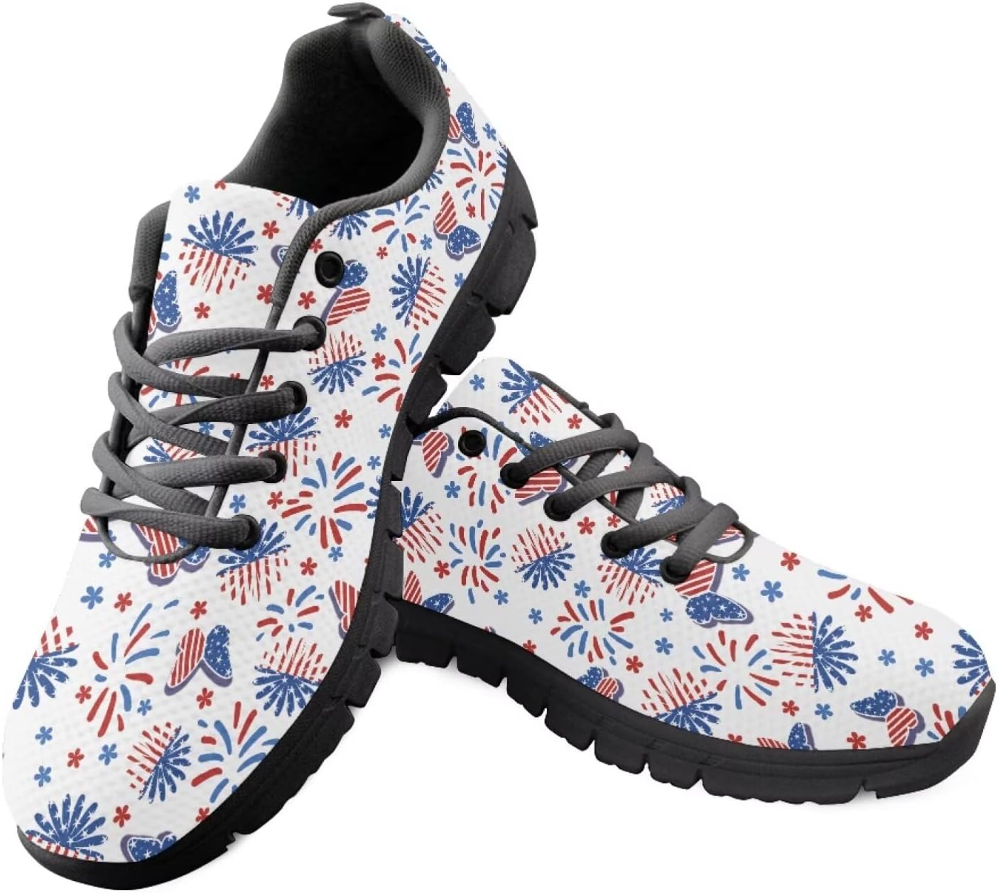 Женские модные кроссовки Jeiento с американским флагом для мужчин и женщин, повседневные спортивные кроссовки на шнуровке и без шнурков для комфортной ходьбы, Celebrate Independence Day Butterfly
Женские модные кроссовки Jeiento с американским флагом для мужчин и женщин, повседневные спортивные кроссовки на шнуровке и без шнурков для комфортной ходьбы, Celebrate Independence Day Butterfly