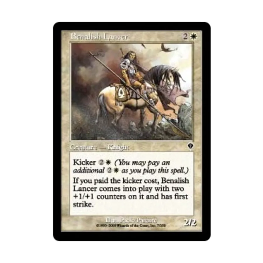 CCG Беналиш Лансер (К), MTG - Invasion
CCG Беналиш Лансер (К), MTG - Invasion