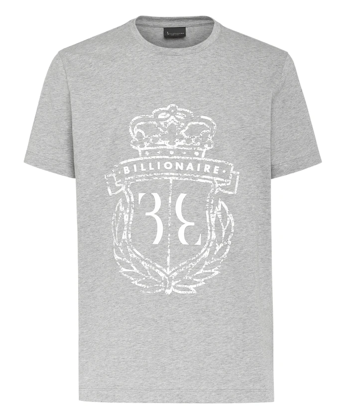 Футболка с круглым вырезом Billionaire, серый
Футболка с круглым вырезом Billionaire, серый