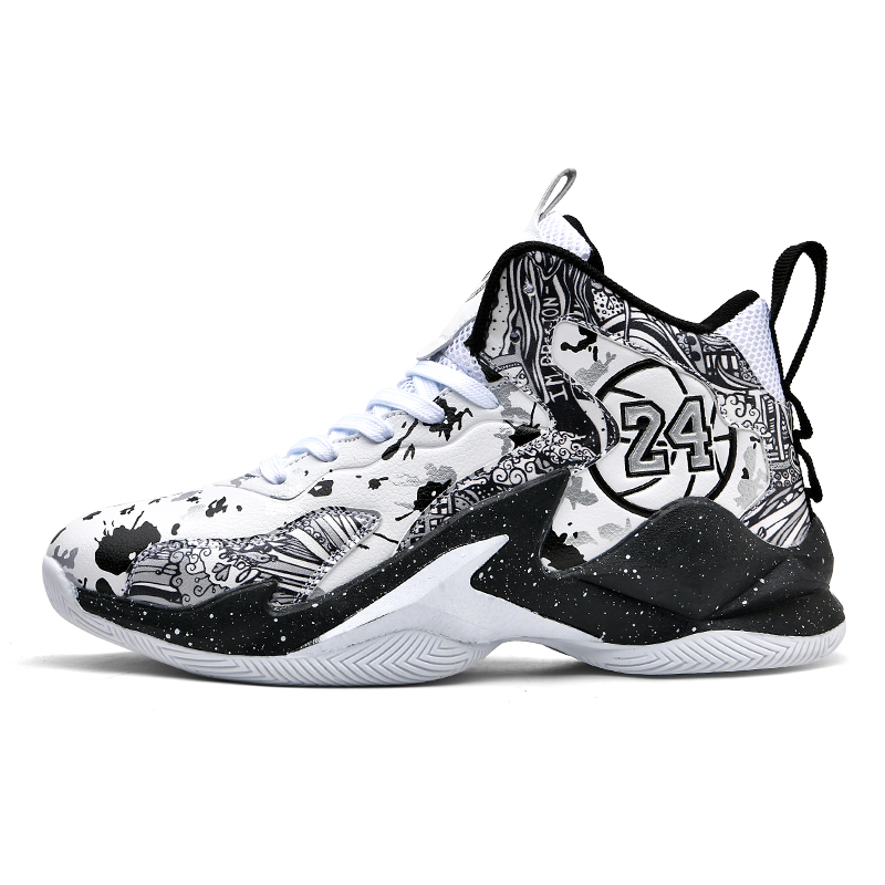 MUSNODO Амортизирующие баскетбольные кроссовки с высоким верхом, устойчивые к истиранию, унисекс, бело-черные, цвет White Black
MUSNODO Амортизирующие баскетбольные кроссовки с высоким верхом, устойчивые к истиранию, унисекс, бело-черные, цвет White Black