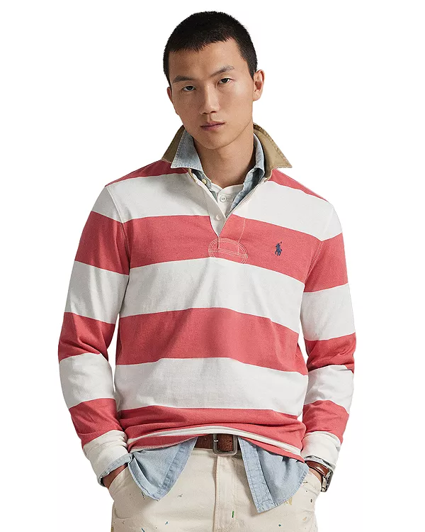 Классическая рубашка для регби цвета хаки с воротником. Polo Ralph Lauren, красный
Классическая рубашка для регби цвета хаки с воротником. Polo Ralph Lauren, красный