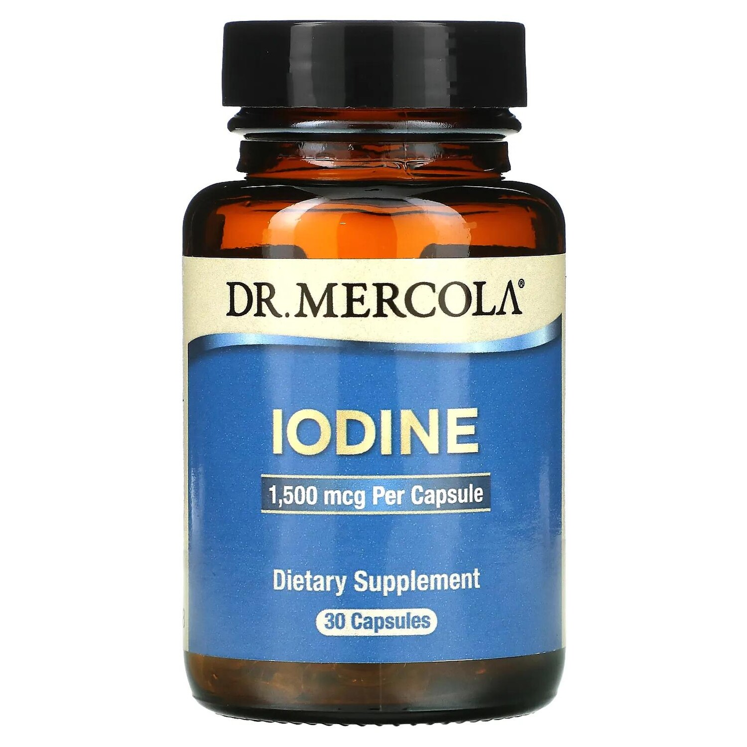 Dr. Mercola Iodine 1.5 mg 30 Capsules
Dr. Mercola Iodine 1.5 mg 30 Capsules
